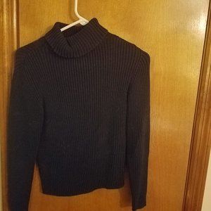 Navy blue turtleneck
